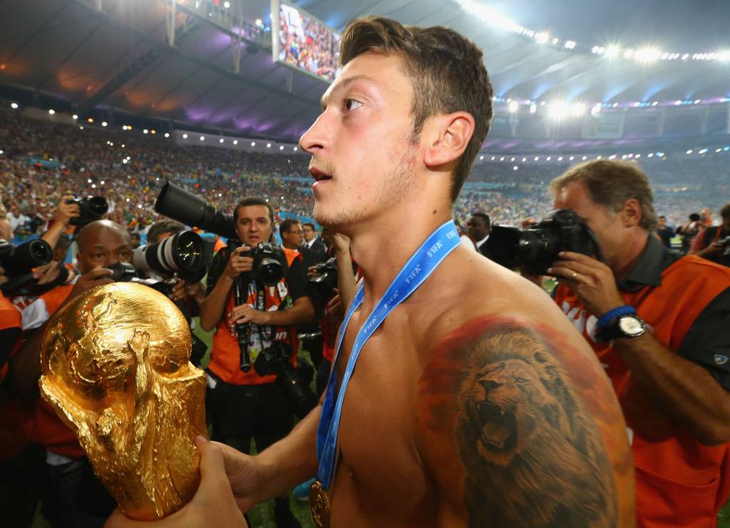 Mesut Ozil announced his retirement