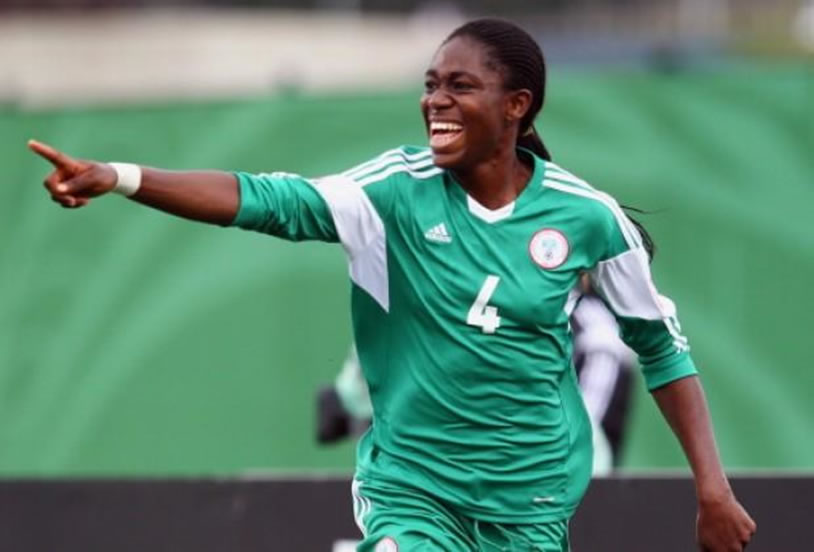 A hattrick from Nigerian forward Asisat Oshoala
