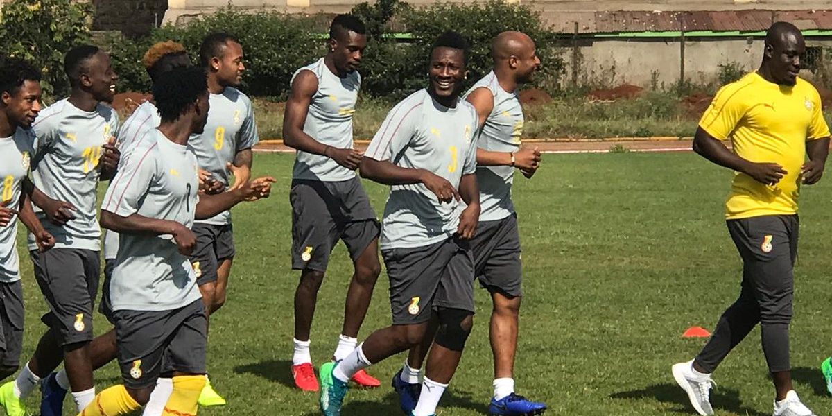 Ghana Black Stars had their first training session