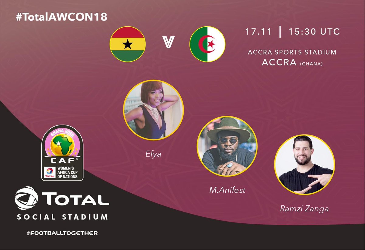 Efya and Manifest to function in opening ceremony