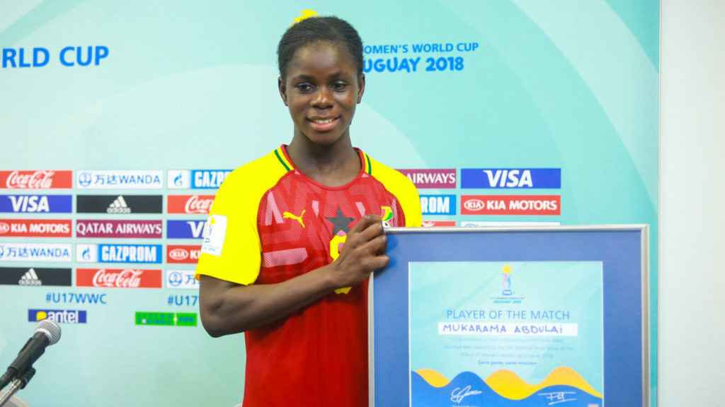 Black Maidens forward Abdulai Mukarama
