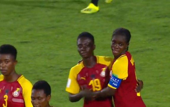 The Black Maidens of Ghana thrashed hosts Uruguay