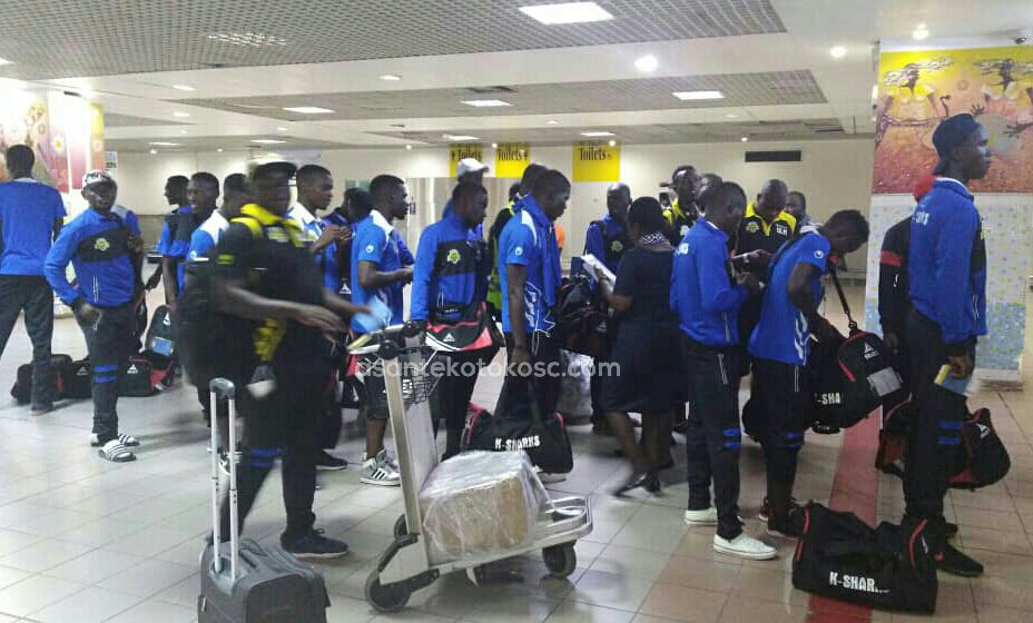 CAF CC: Kariobangi Sharks arrive Ghana for 2nd-leg against Kotoko