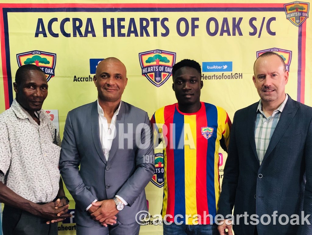 Hearts of Oak insists Dominic Eshun's signing wasn't illegal