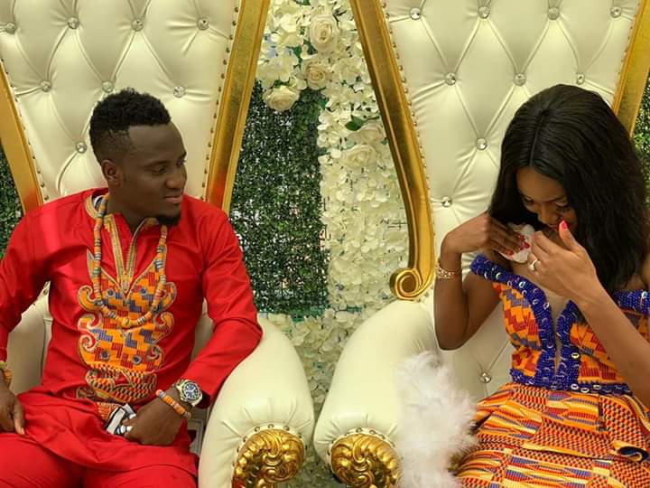 Black Stars striker David Accam weds Black Queens striker Florence Dadson