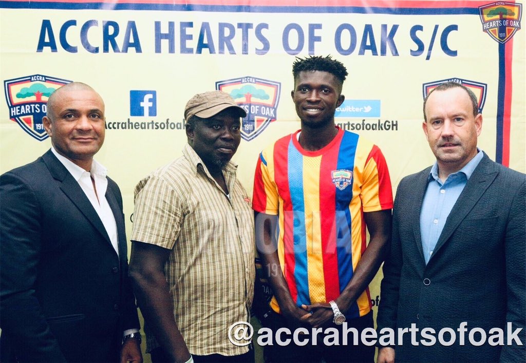 Hearts Of Oak sign Charles McCarthy from Elmina Sharks