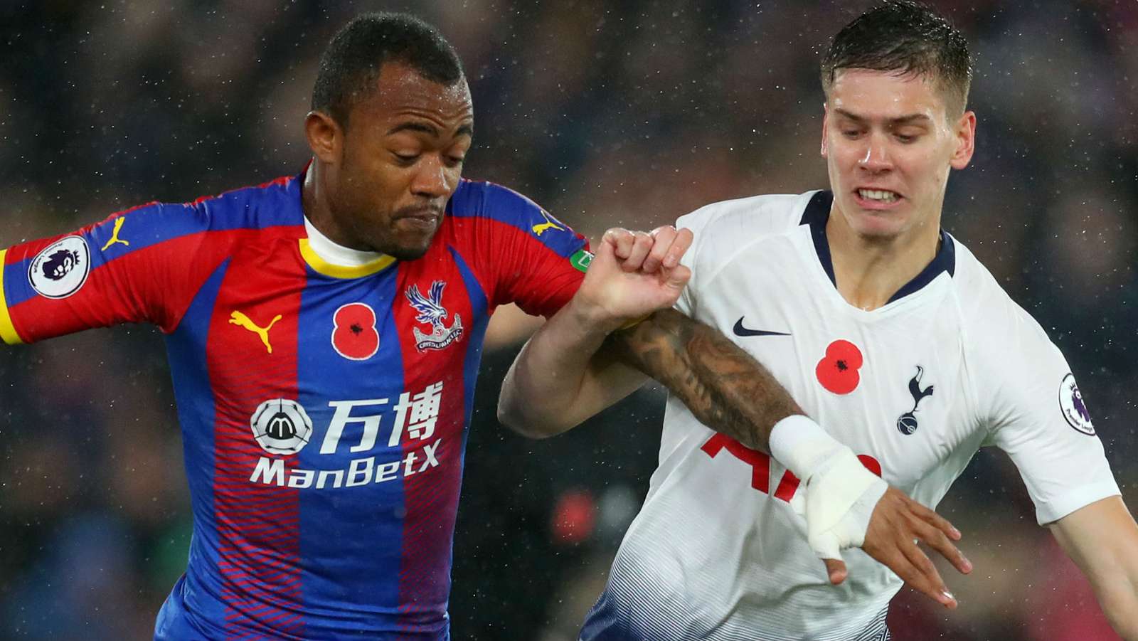 Roy Hodgson praises Jordan Ayew after first Palace goal