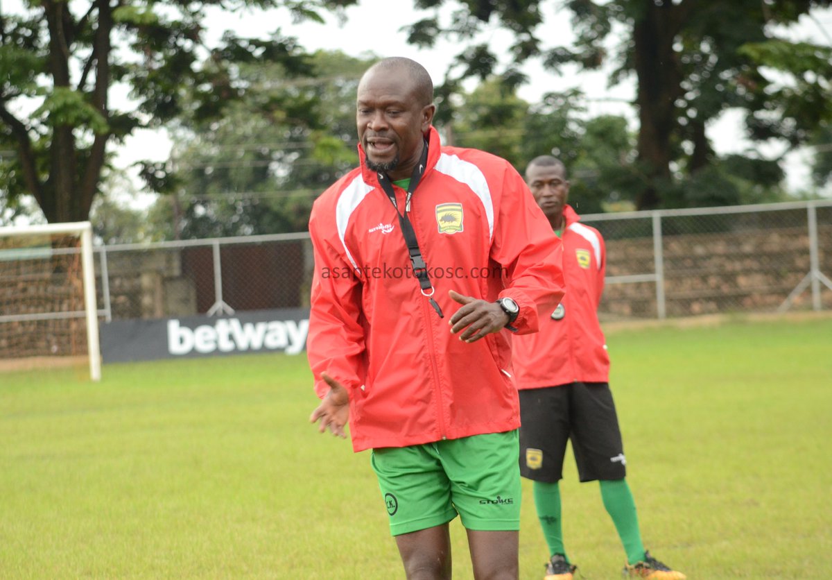 Pictures: Kotoko begin training in Zambia ahead of CAF CC game