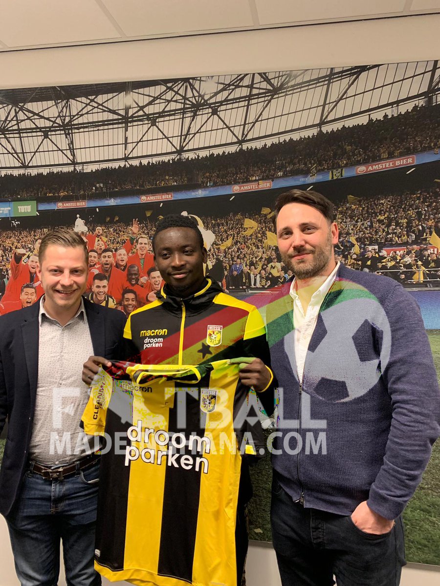 Ghanaian striker Dauda Mohammed joins Vitesse Arnhem
