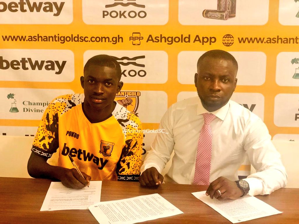 Ashantigold signs Ivorian youngster Ibrahim Kalil Doumbia