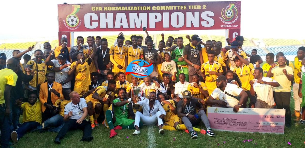 Special Cup: Ashantigold beat Nzema Kotoko to lift tier-two cup