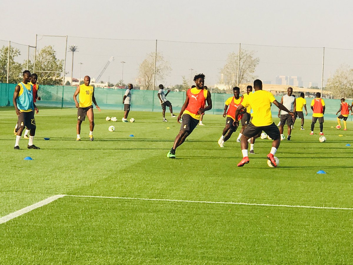 Black Stars starting lineup against Namibia; Abdul Fatawu starts
