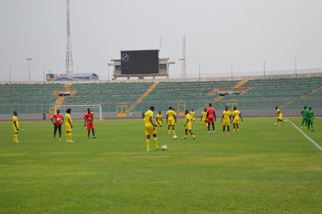 Asante Kotoko starting lineup against Kano Pillars