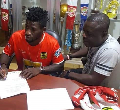 Asante Kotoko complete the signing of Arnold Didi Alexis