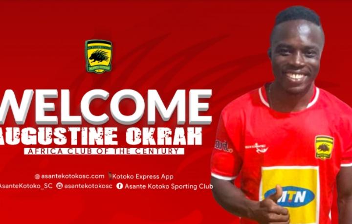 OFFICIAL: Asante Kotoko announce signing of Augustine Okrah