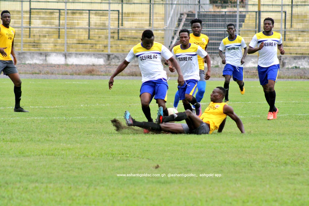 Ashantigold to play Division one side in a friendly game