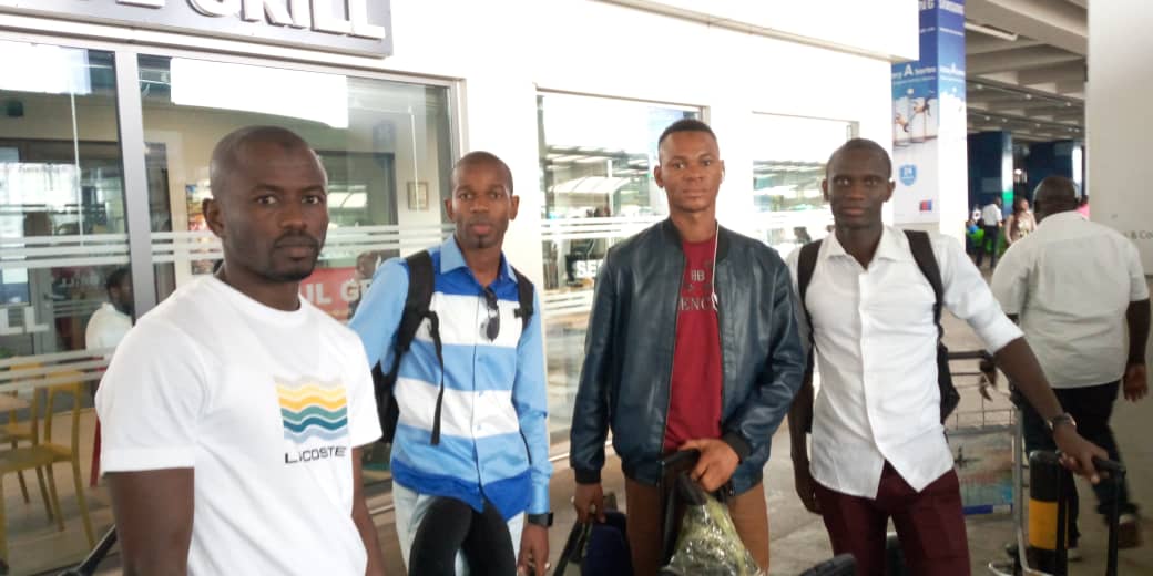 CAF CC: Match officials for Ashgold-Berkane arrive in Ghana
