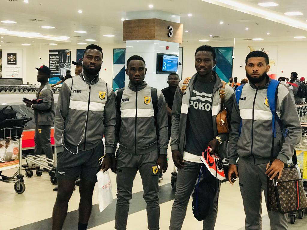 Ashantigold arrive in Ghana after CAF Confederation Cup exit