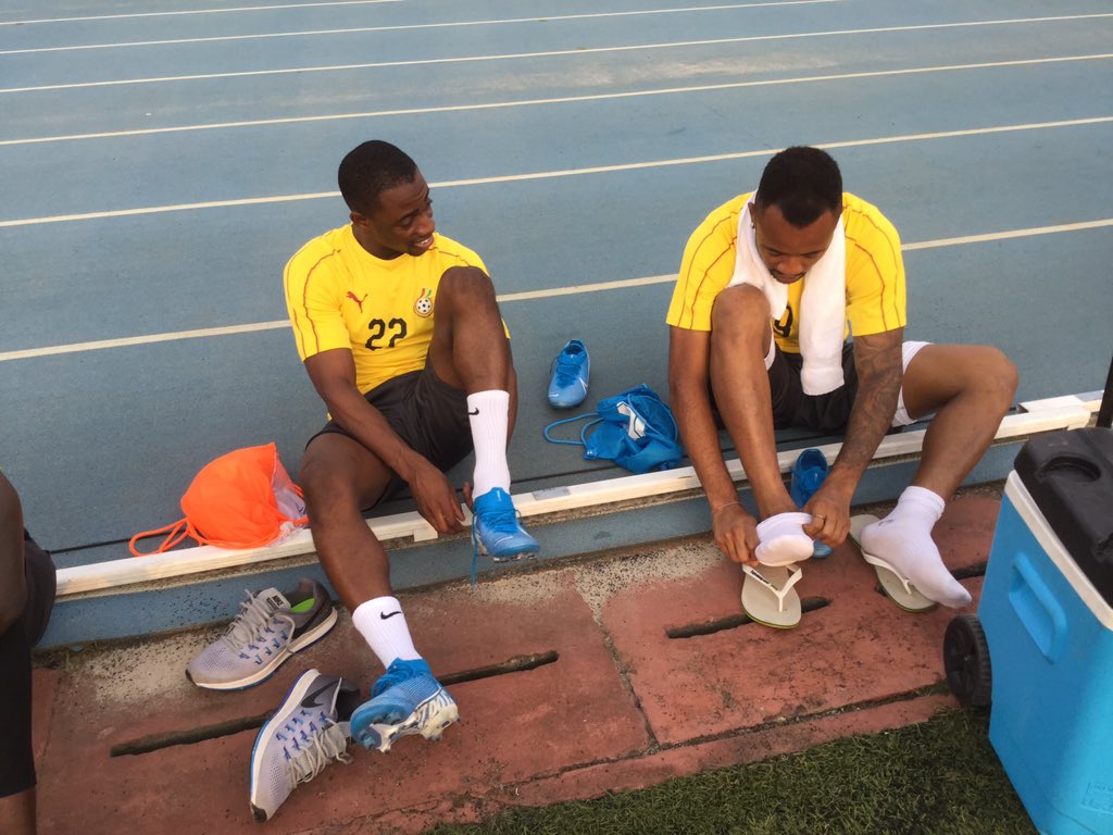 WATCH: Ghana Black Stars first training in Sao Tome ahead of crucial game