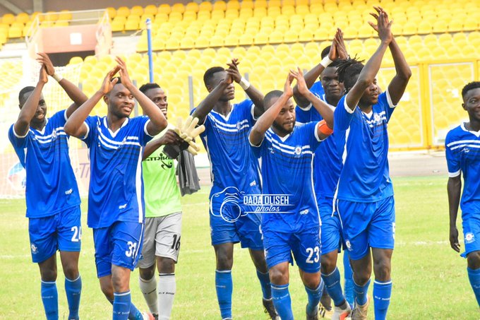 Olympics get three points from the board room against Medeama