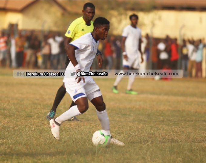 GPL Match Report: Berekum Chelsea tame Liberty via a Emmanuel Clottey goal