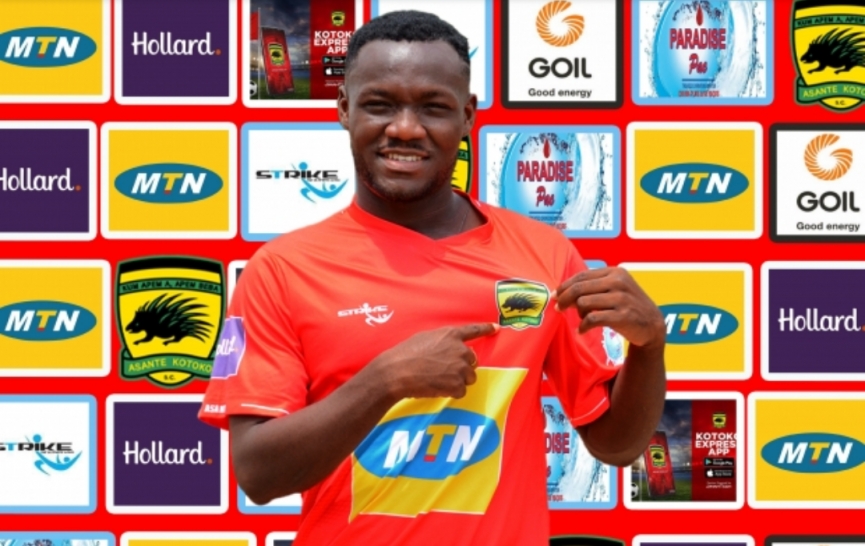Asante Kotoko complete signing of Emmanuel Sarkodie