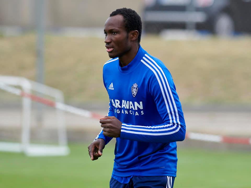 Raphael Dwamena makes a return to the pitch after long layoff