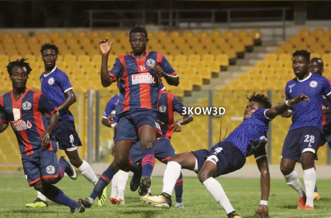 Ghana Premier League: Berekum Chelsea share spoils with Legon Cities