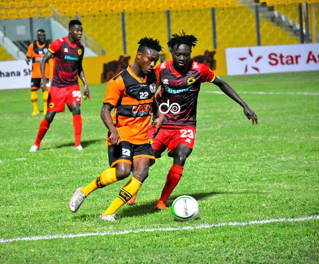 Maxwell Konadu explains why Samuel Frimpong and Nettey played in midfield against Legon Cities