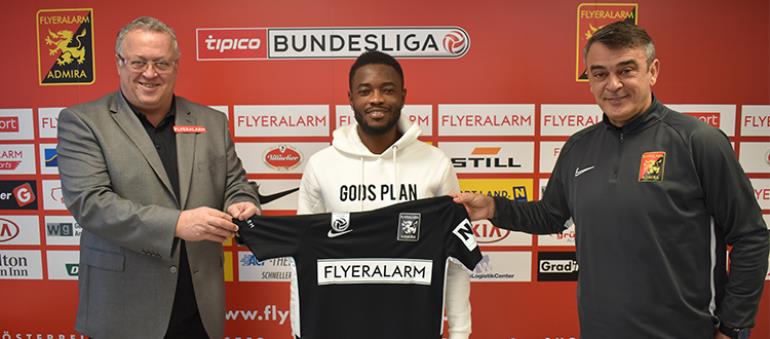 Ghanaian player David Atanga secures FC Flyeralarm Admira deal