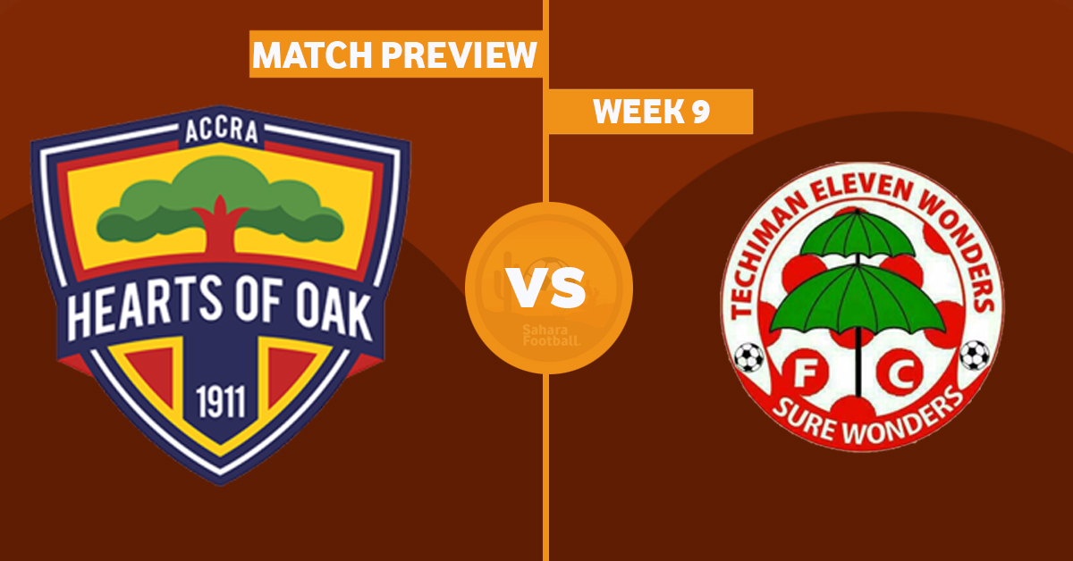 GPL Match Preview: Hearts of Oak vs Eleven Wonders