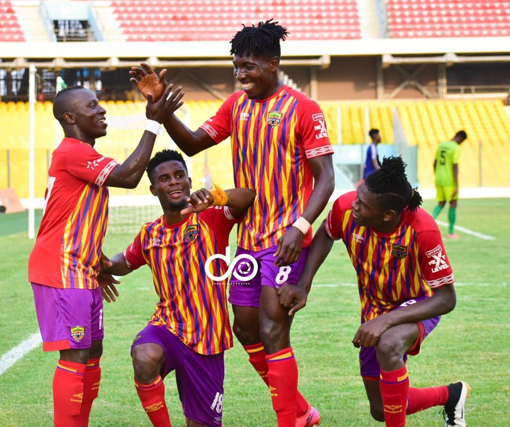 Hearts 6-1 Bechem: Phobians thump 10-man Bechem United