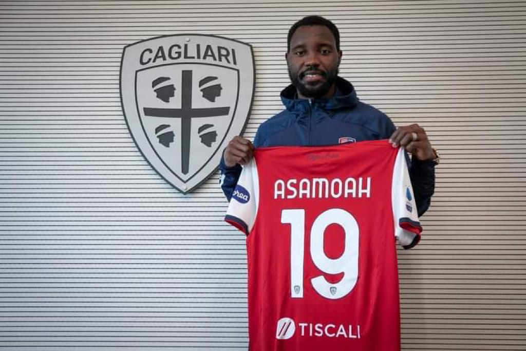 Kwadwo Asamoah completes Cagliari move