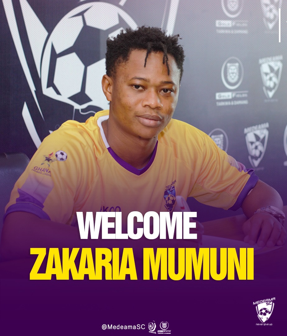 Medeama announce signing of Zakaria Mumuni and Benjamin Arthur
