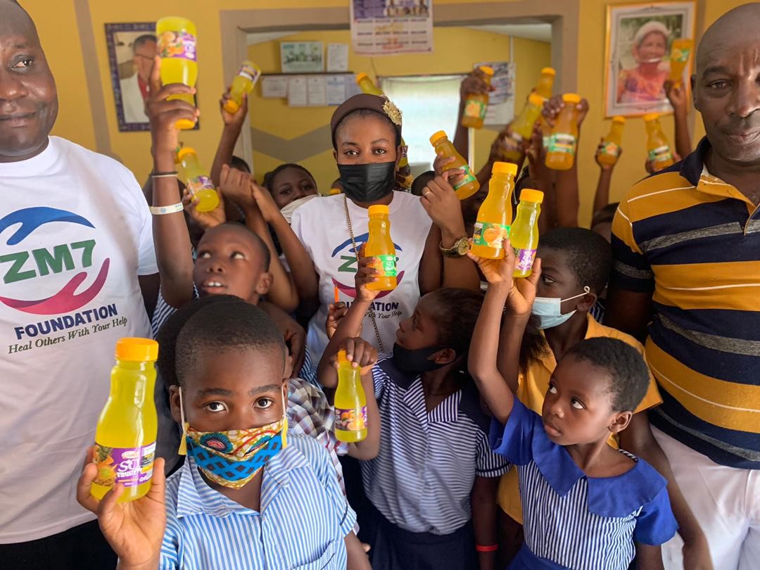 Zakaria Mumuni gives back to society
