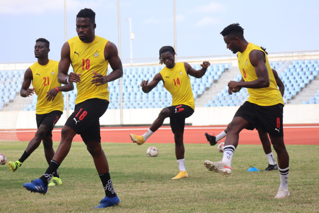 Pictures: Black Stars continue preparation for Morocco, Ivory Coast friendlies