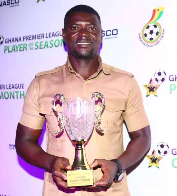 Breaking: Hearts of Oak boss Samuel Boadu wins coach of the season
