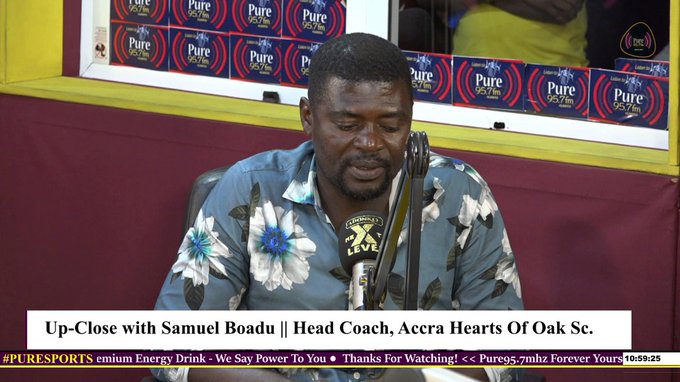 Samuel Boadu reveals why Hearts of Oak signed Agyenim Boateng