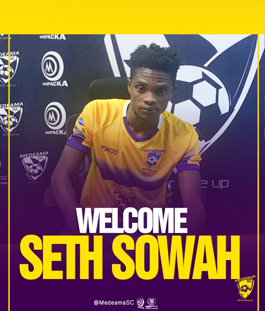 Breaking News: Medeama Sign Defender Seth Sowah