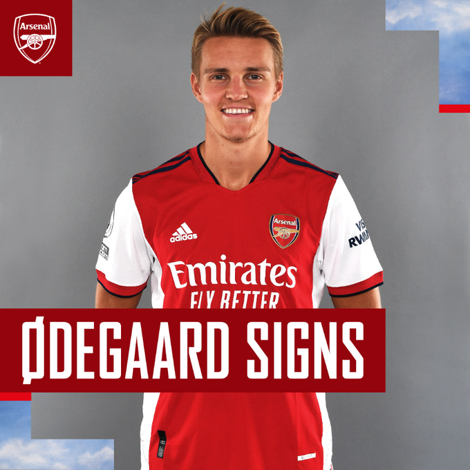 Breaking: Arsenal announce permanent signing of Martin Odegaard