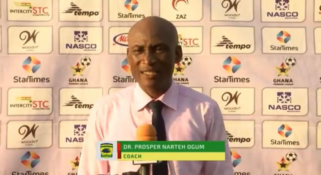 Kotoko coach Prosper Narteh insists his team are yet to master his ‘game model’