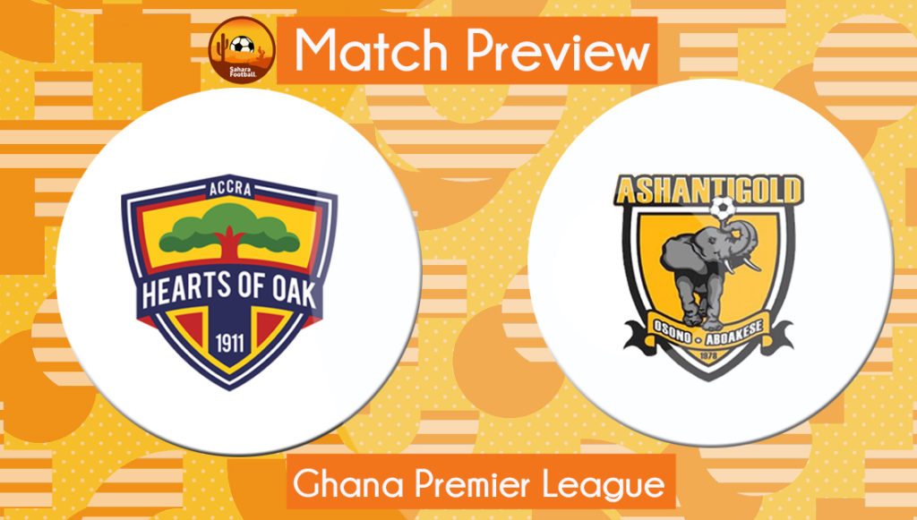 Match Preview and Prediction: Ashantigold vs Hearts of Oak