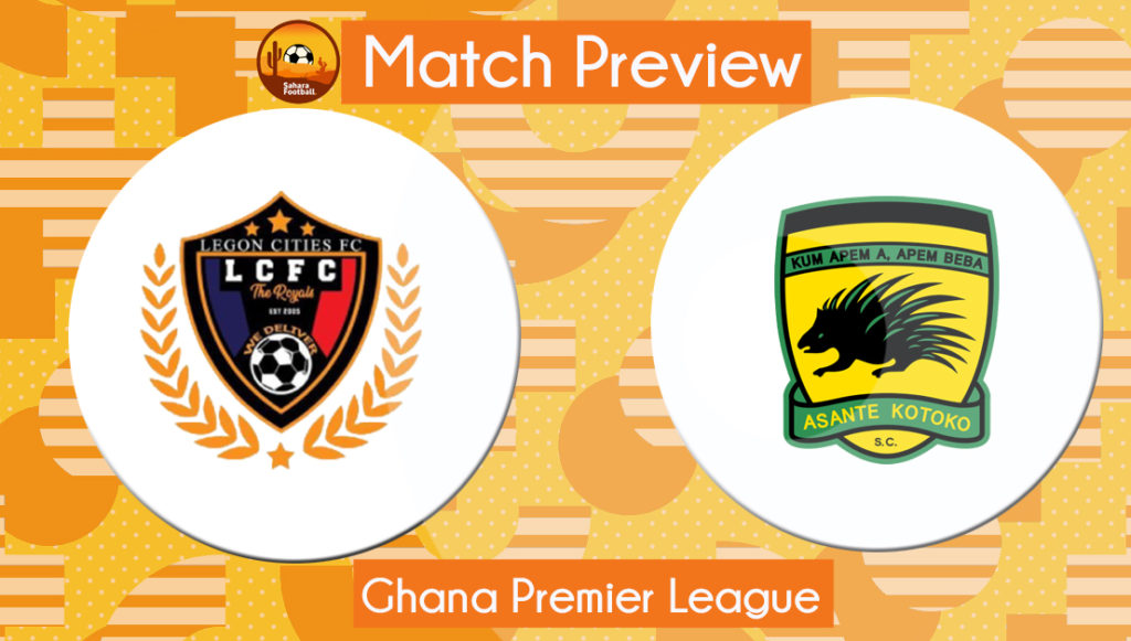 Match Preview and Prediction: Legon Cities vs Asante Kotoko