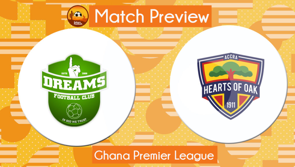 Match Preview and Prediction: Dreams FC vs Hearts of Oak