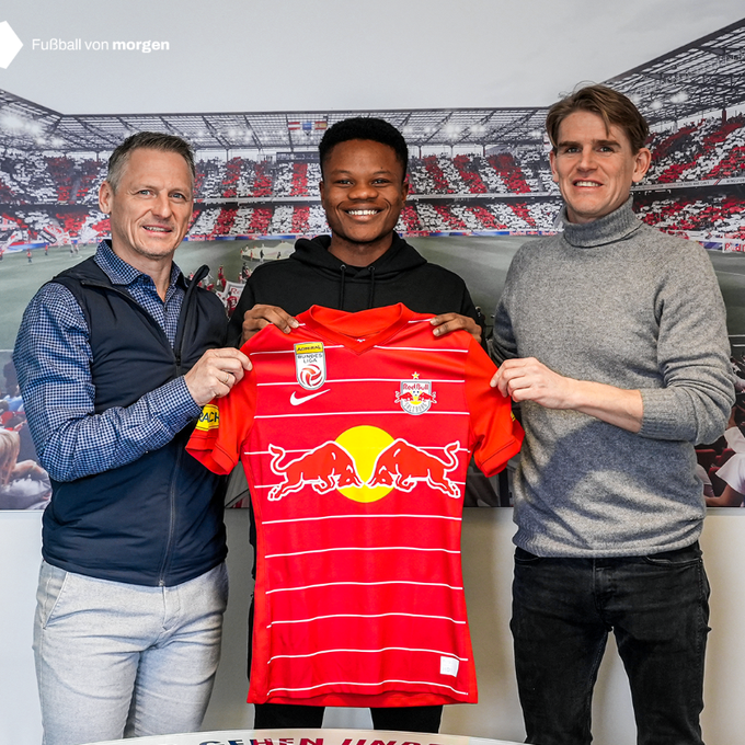 Lawrence Agyekum opens up about Red Bull Salzburg move