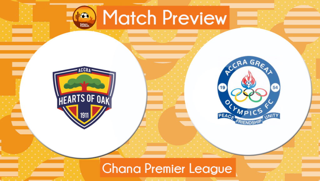 Match Preview and Prediction: Hearts of Oak vs Great Olympics