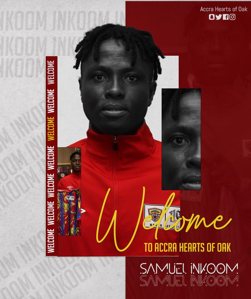 Samuel Inkoom joins Hearts after Kotoko’s snub