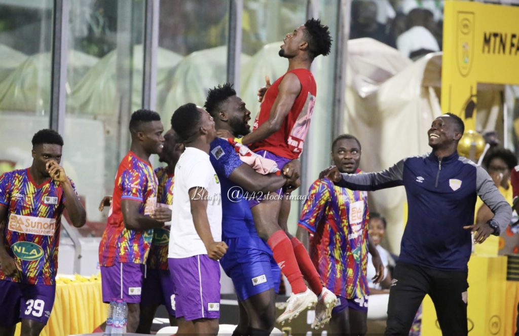 Watch Highlights: Hearts of Oak defend MTN FA Cup after beating Bechem United