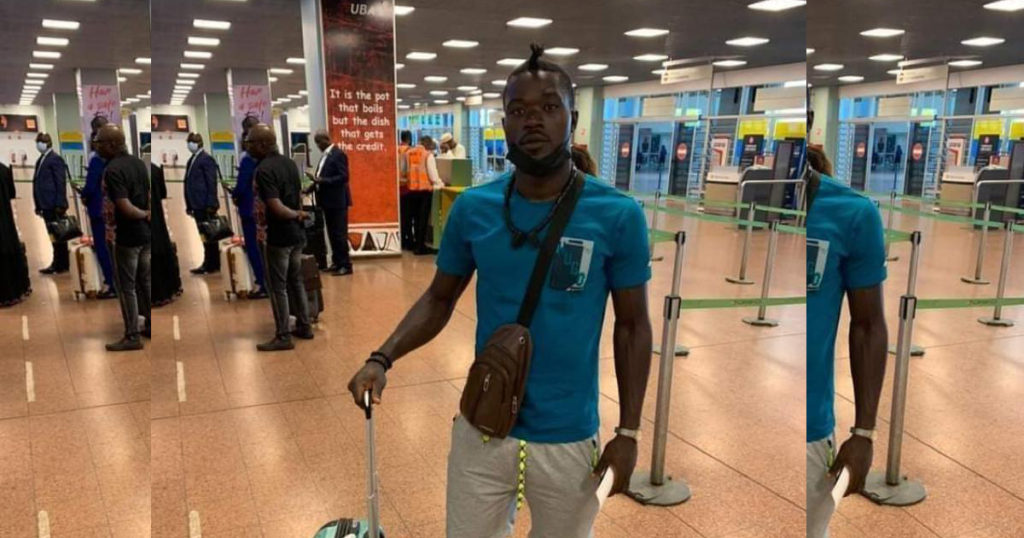 Cameroonian striker Junior Kaaba arrive in Ghana to complete move to Hearts of Oak
