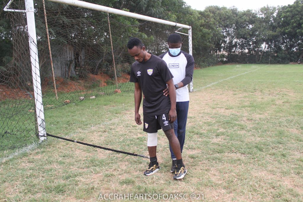 Hearts of Oak midfielder Daniel Kodie returns from injury